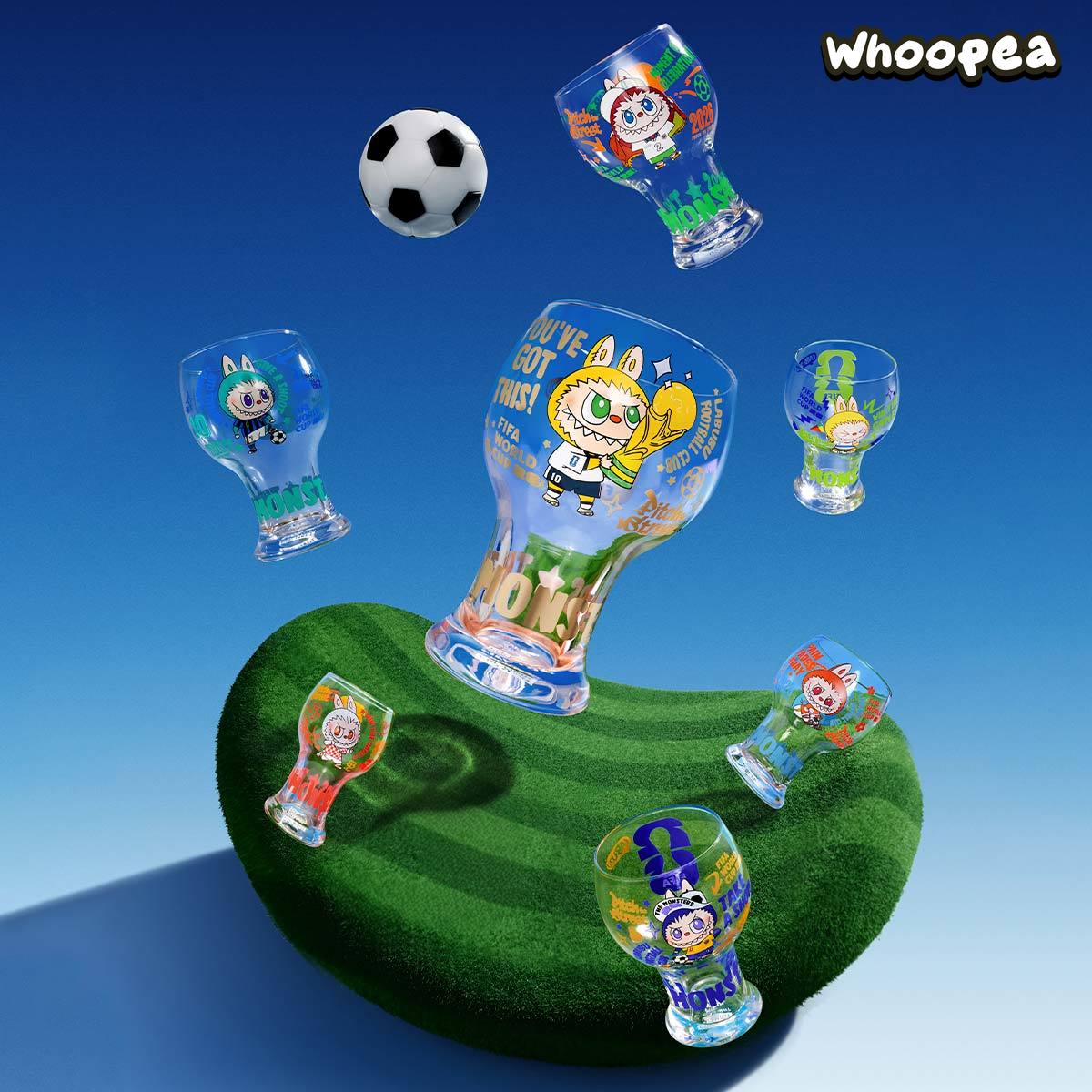 THE MONSTERS × FIFA SERIES-Glass Cup Blind Box – WHOOPEA
