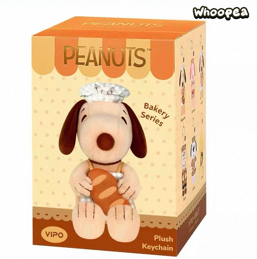 VIPO × PEANUTS Snoopy Bakery Series Plush Keychain Blind Box