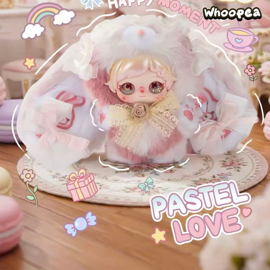 Pixie Zoey Sweet Bunny Series Plush Pendant Blind Box