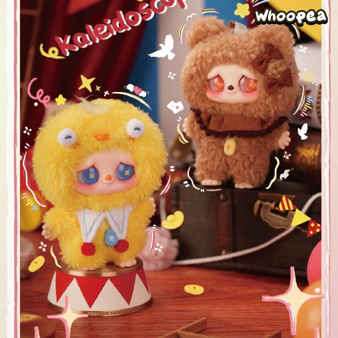 PIPIZI Rave Fluffies Series Plush Pendant Blind Box – WHOOPEA