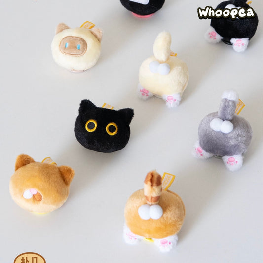 Half Cat Case Life Series Plush Pendant Blind Box