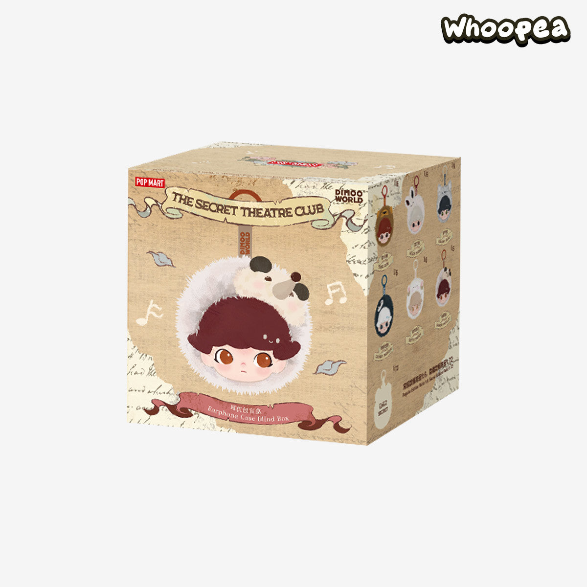 POP MART DIMOO The Secret Theatre Club Series Earphone Case Blind