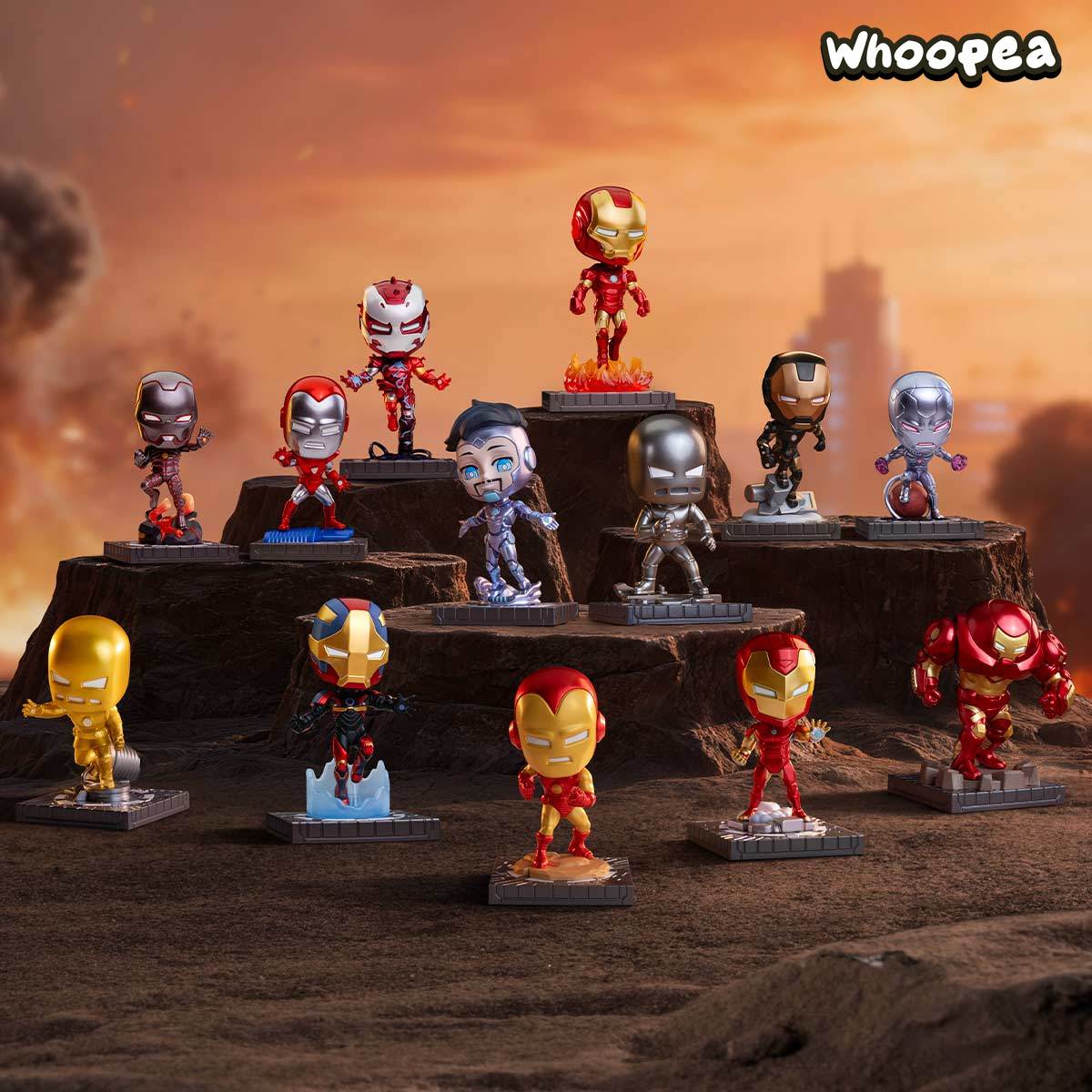 POP MART Marvel Iron Man: A Journey Through Armors Series Figures