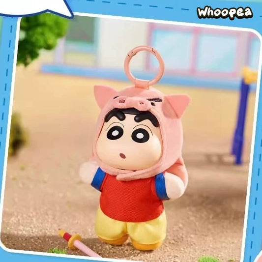 Crayon Shin-chan Cute Outfit Travel Series Plush Pendant Blind Box