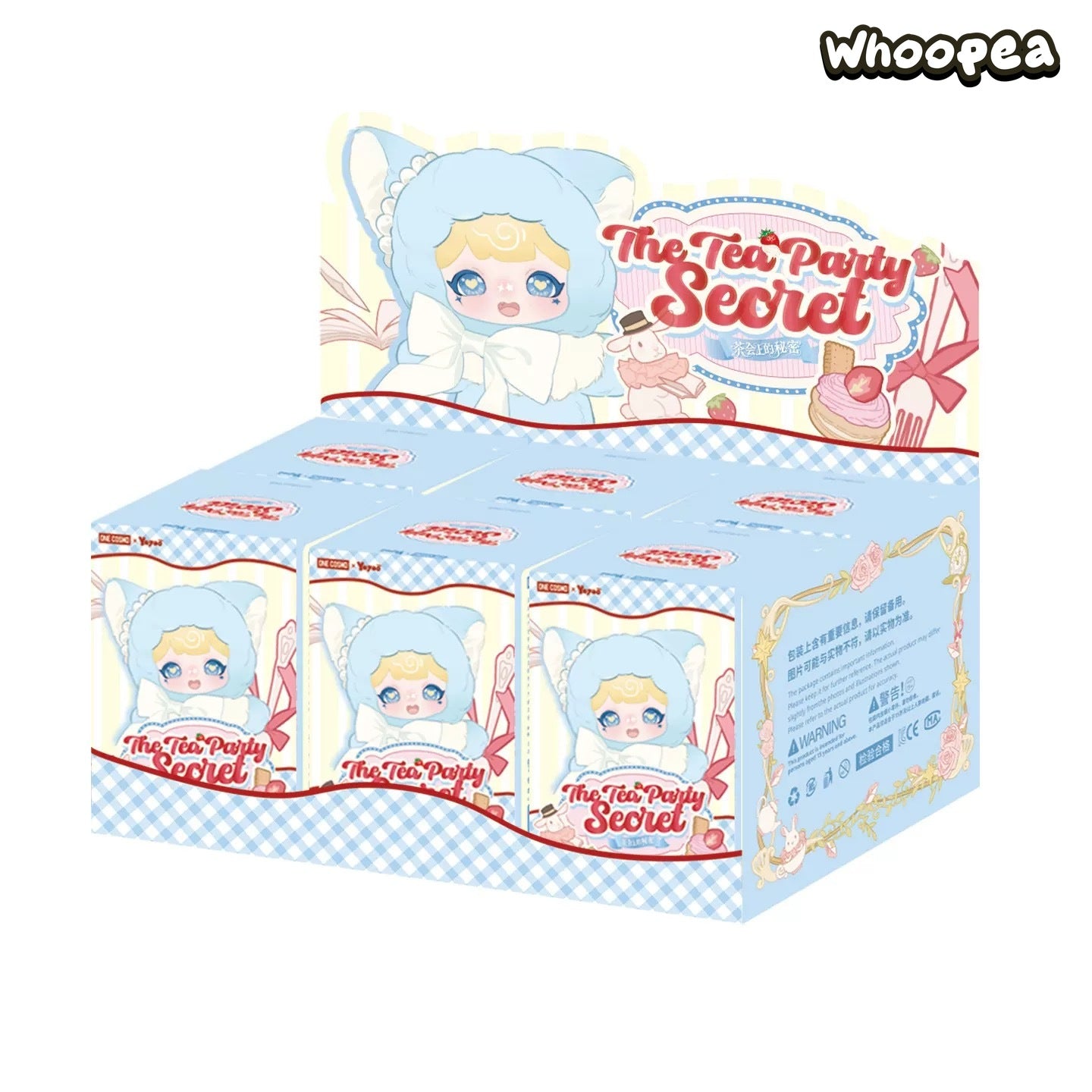 YOYOO The Tea Party Secret Series Plush Pendant Blind Box