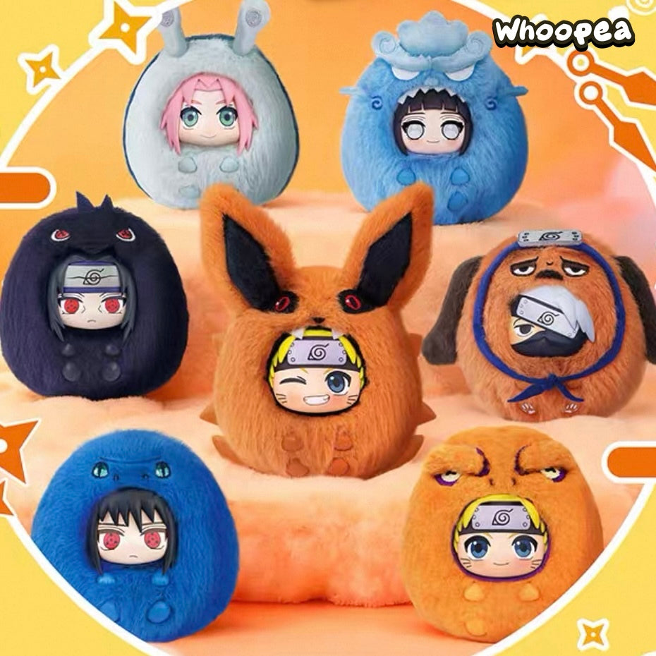 Naruto Shippuden Fluffy Series Plush Pendant Blind Box – WHOOPEA