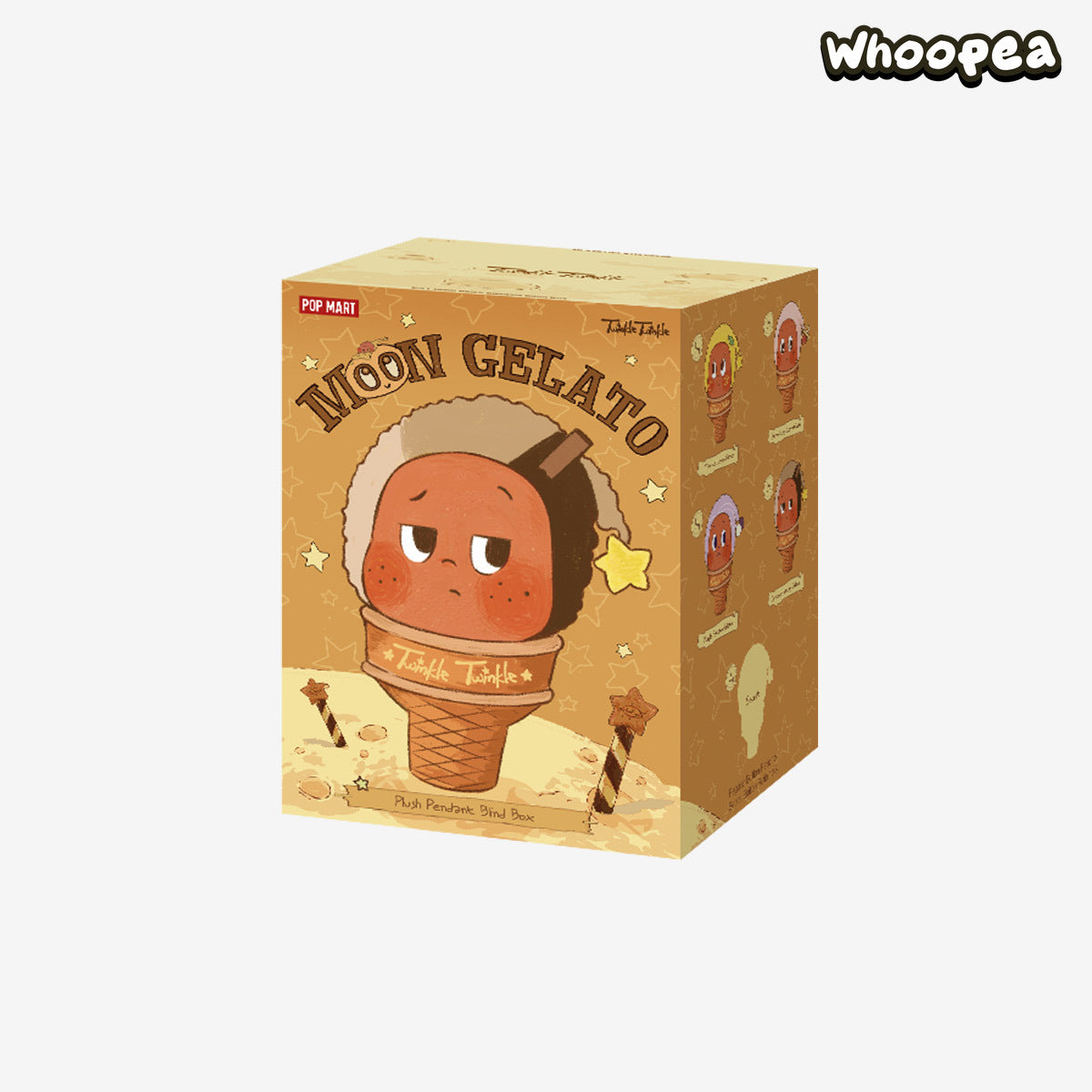 POP MART Twinkle Twinkle MOON GELATO Series-Ice Cream Plush