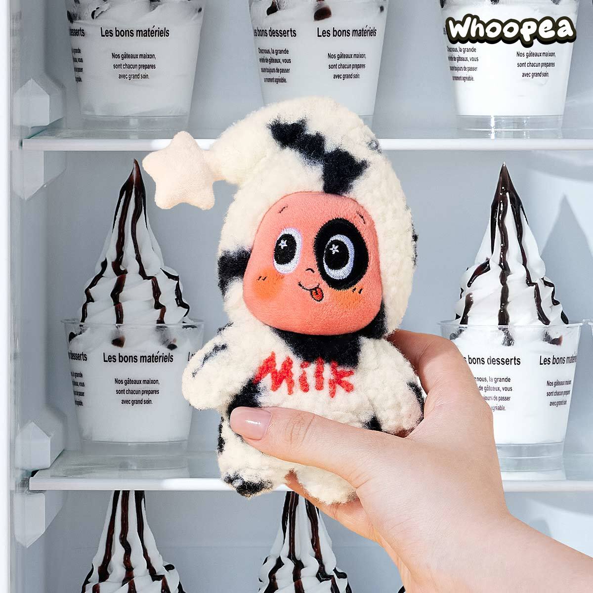 POP MART Twinkle Twinkle MOON GELATO Series-Milk Pudding Plush