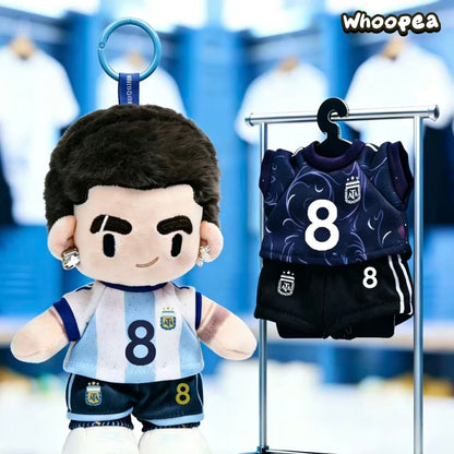 World Cup Messi Argentina National Team Series Plush Pendant
