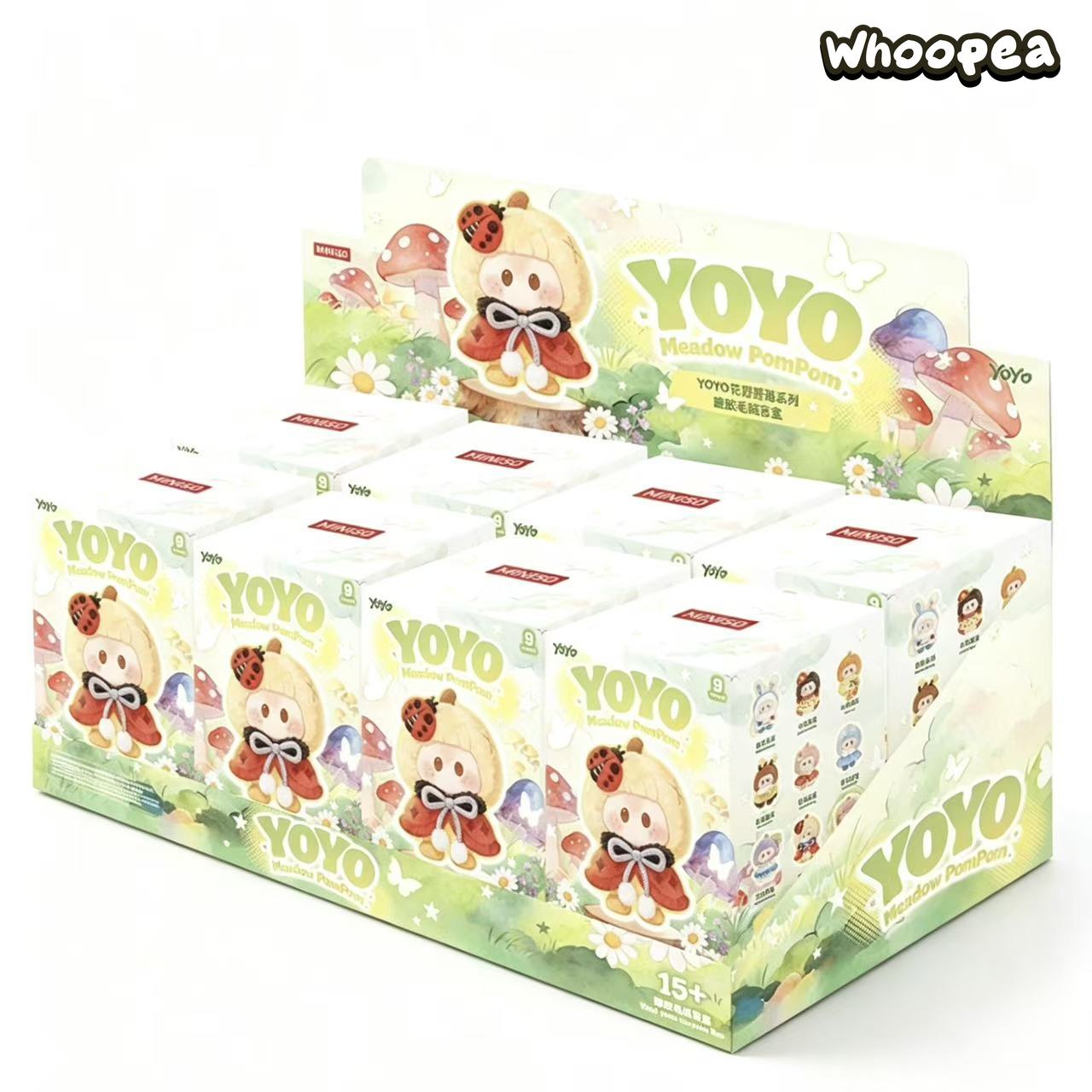 YOYO Meadow PomPom Series Vinyl Plush Pendant Blind Box