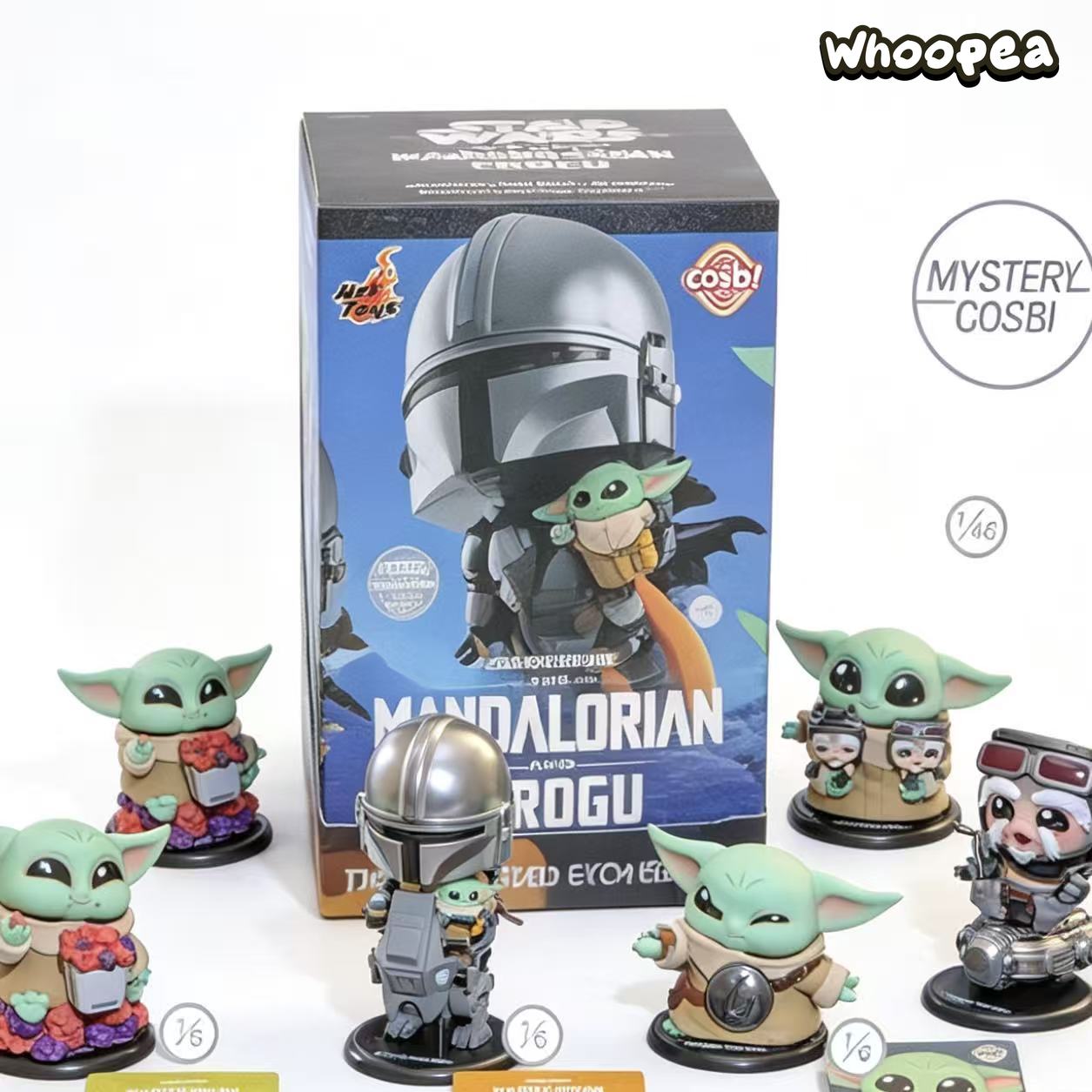 Mandalorian Grogu COSBI コスビ マンダロリン 2個セット COSBI The Mandalorian and Grogu Series Mini Figure Blind Box – WHOOPEA