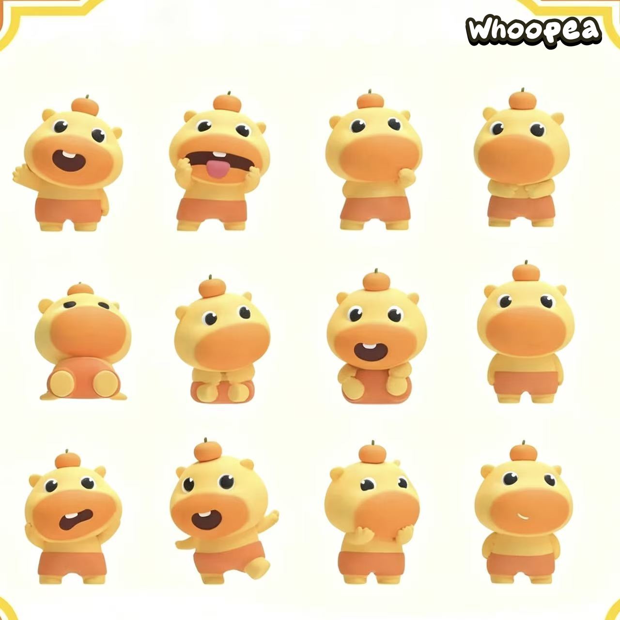 Capybara Lulu Mini Grain Series Figure Blind Box