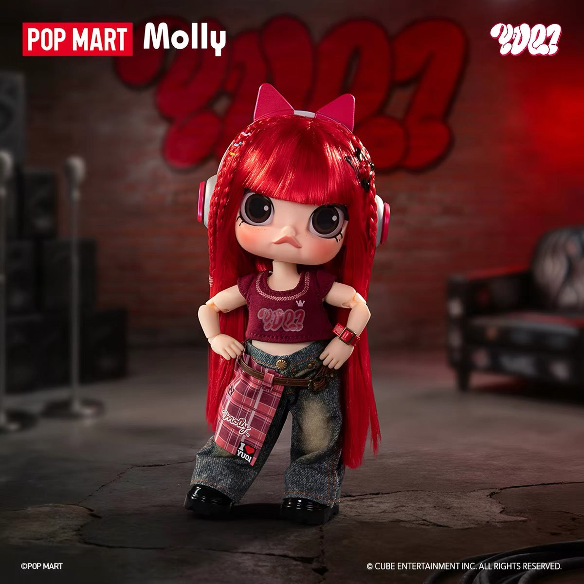 POP MART MOLLY YUQI Series 1/8 Scale Action Figure