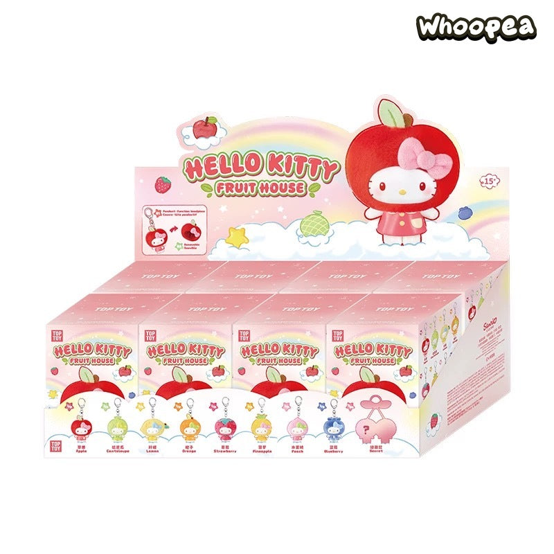 SANRI0 HK Fruit House Series Plush Pendant Blind Box