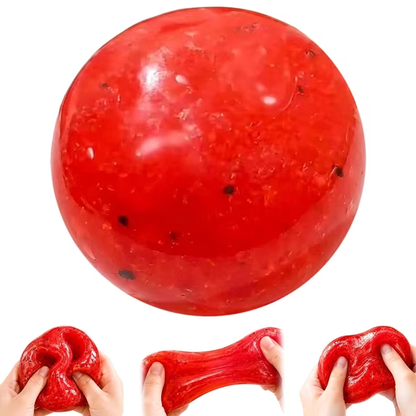 Crystal Slushy Fruit Squishy Zero Bounce Back Squishy - Sensory Fidget Toy