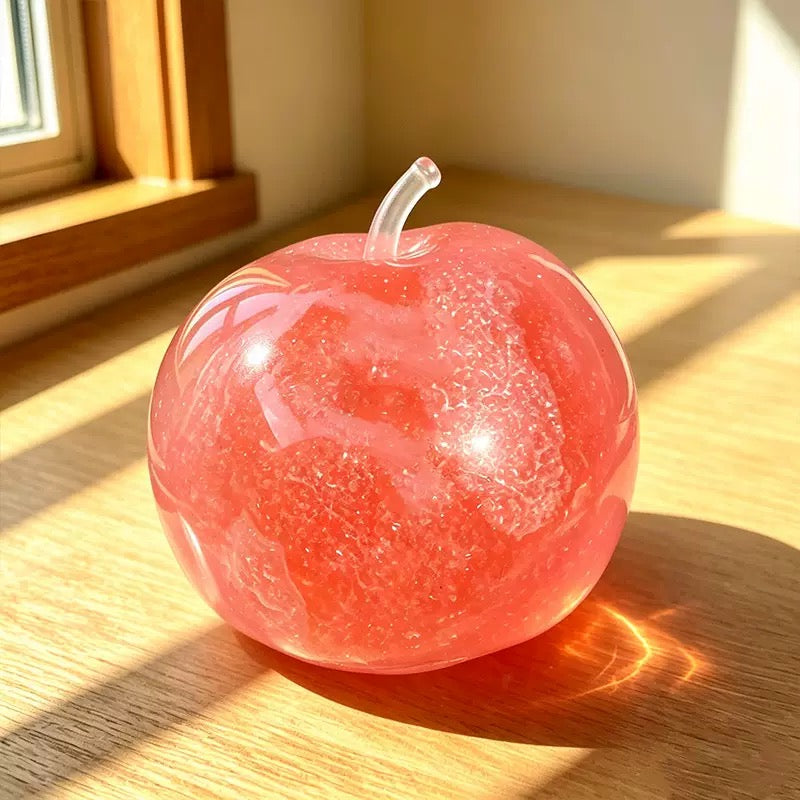 Crystal Slushy Fruit Squishy Zero Bounce Back Squishy - Sensory Fidget Toy