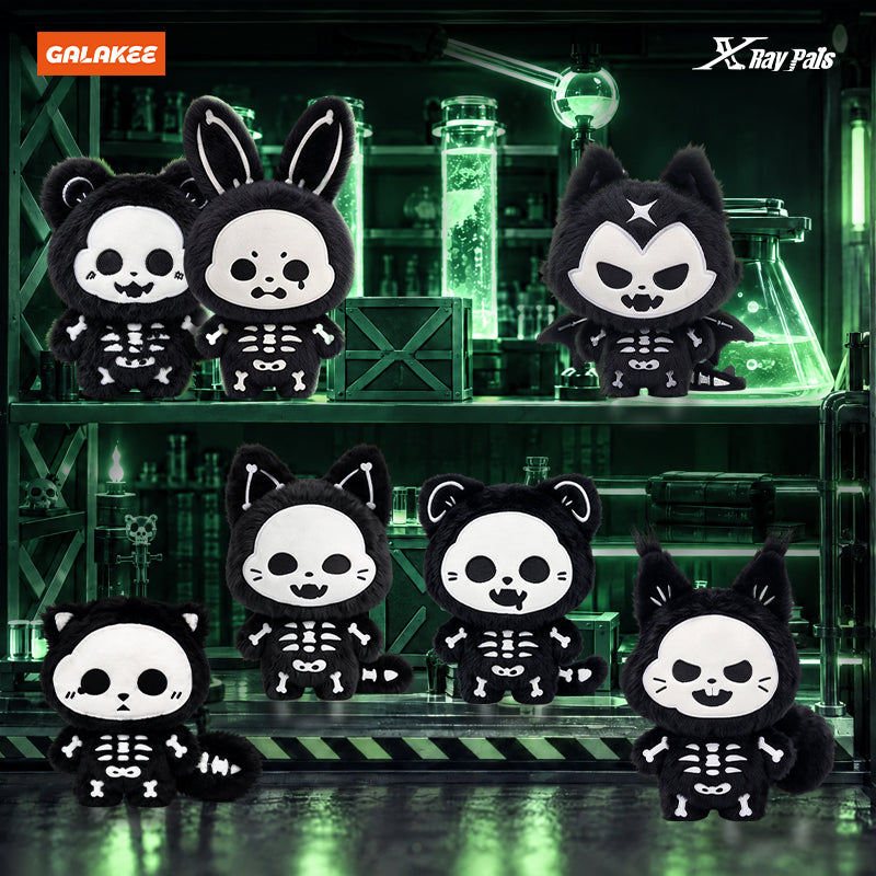 X-RAY PALS Glow in the Dark Series Plush Pendant Blind Box (PRE-ORDER)