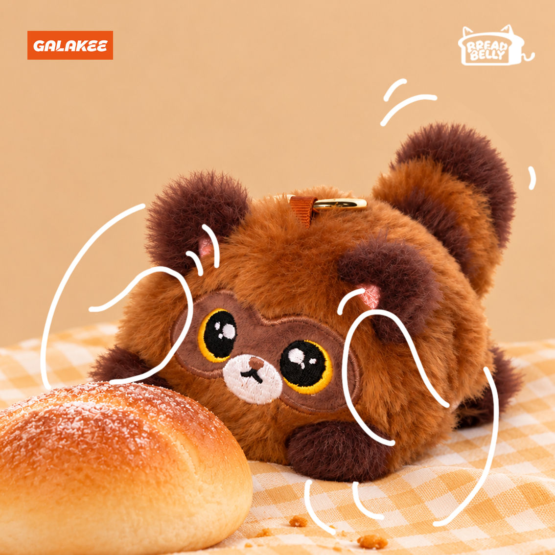 Bread Belly Series Plush Squishy Blind Box