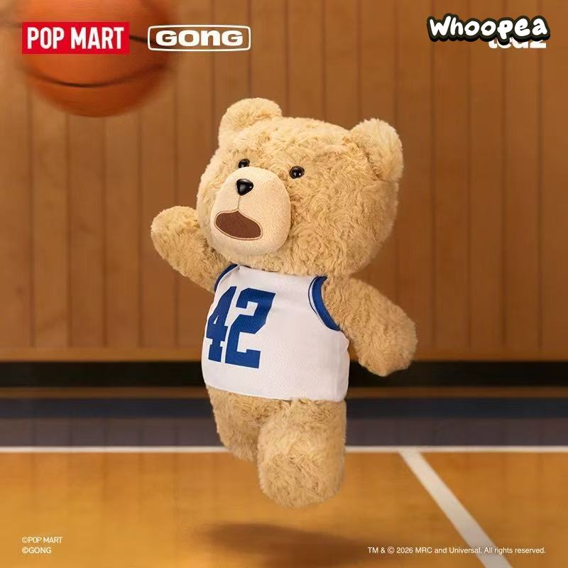 POPMART Hot Nerd Ted 30cm Action Plush Doll (PRE-ORDER）