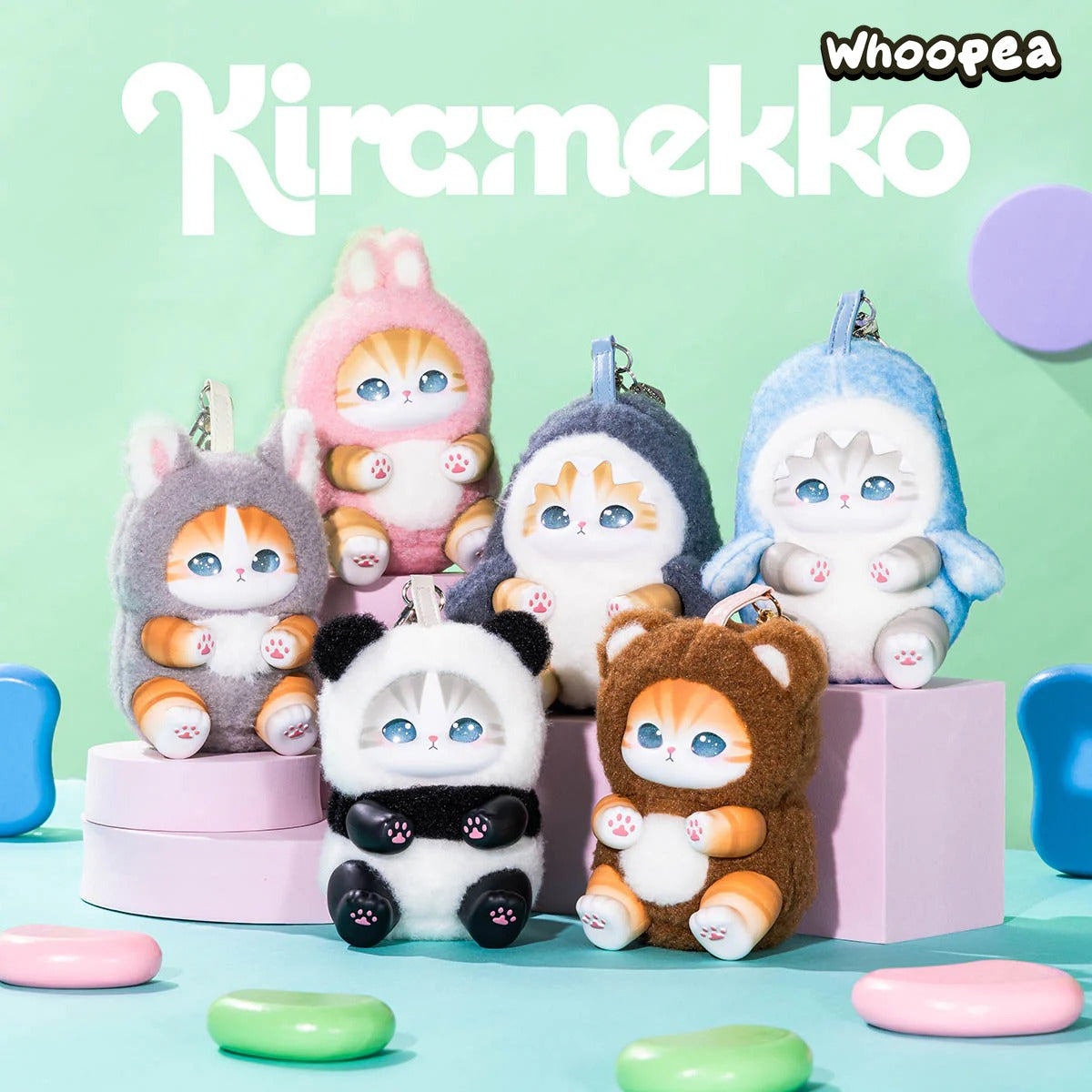 Mofusand Kiramekko Fluffy Kittens Series Plush Blind Box (PRE-ORDER)
