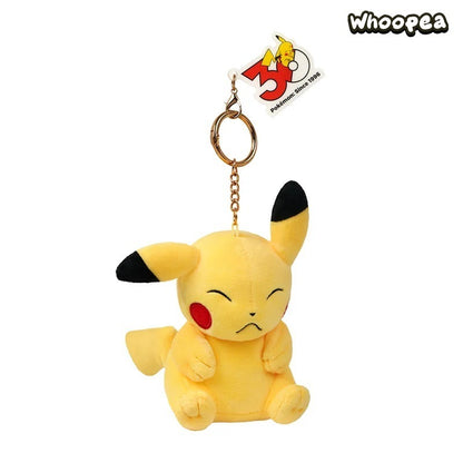 Pokémon 30th Anniversary Pikachu Expression Series Plush Charm Collection