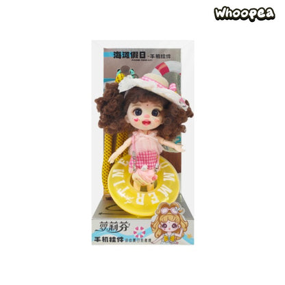 LUOLIFEN DOLL Sweet Girl Plush Phone Pendant Collection