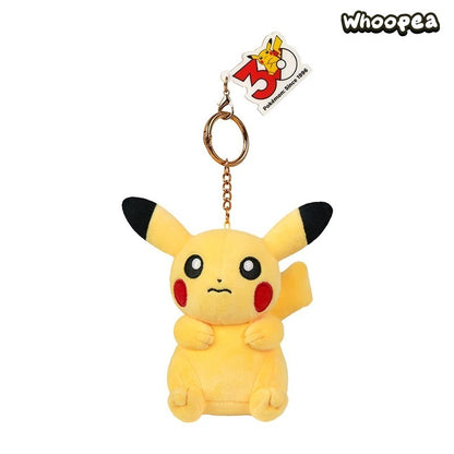 Pokémon 30th Anniversary Pikachu Expression Series Plush Charm Collection