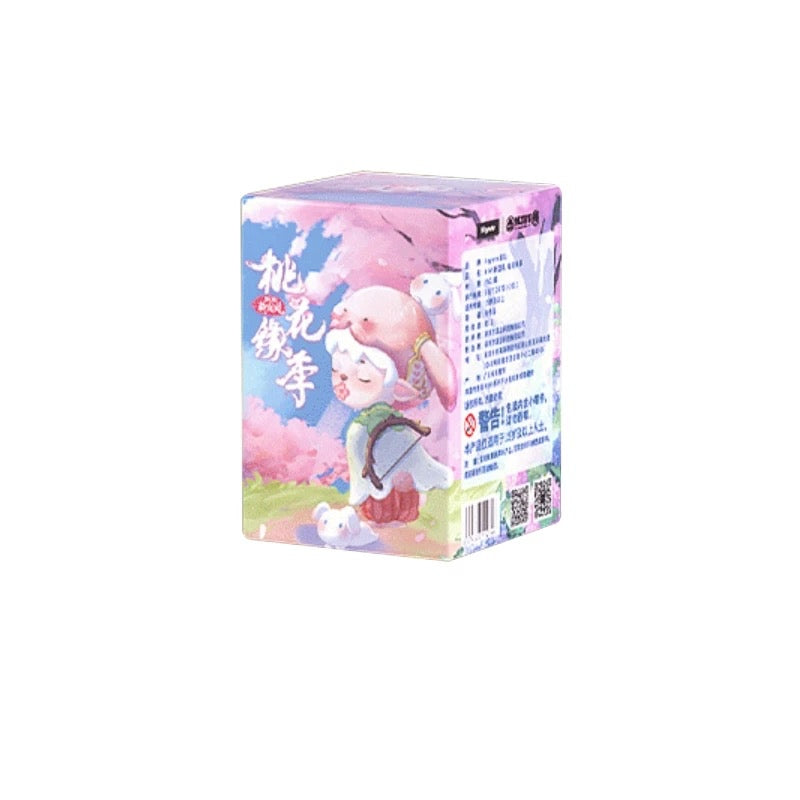 MiMi Peach Flower Series 2 Figures, Blind Box【Heyone】