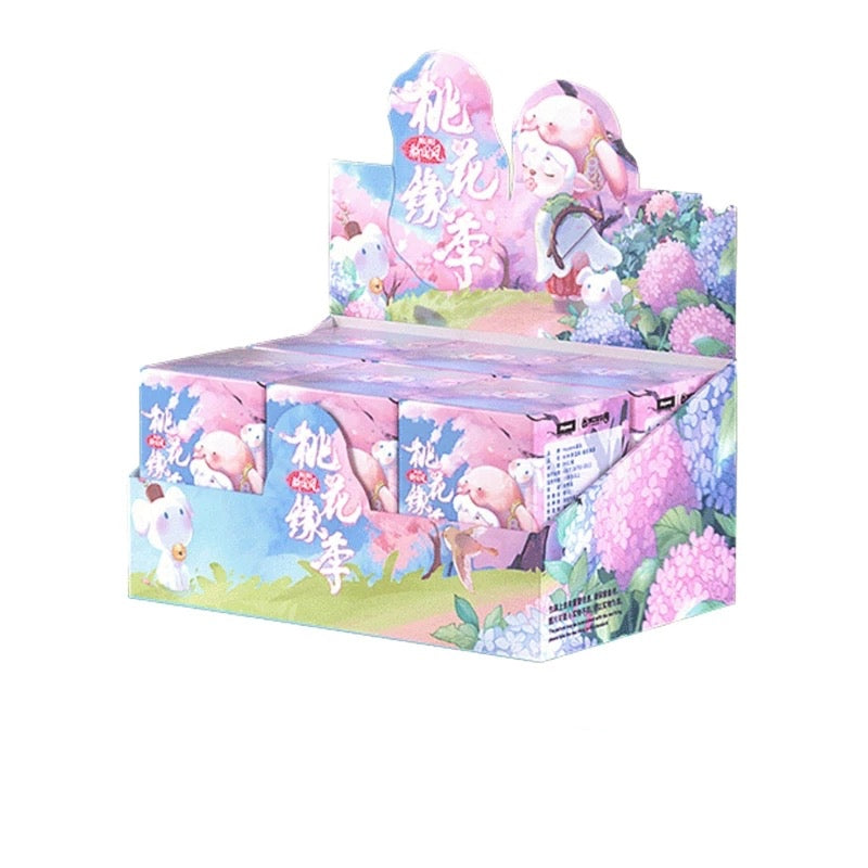 MiMi Peach Flower Series 2 Figures, Blind Box【Heyone】