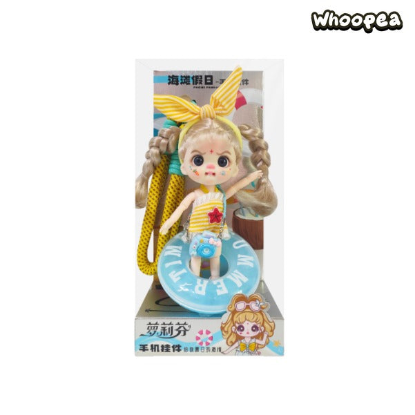 LUOLIFEN DOLL Sweet Girl Plush Phone Pendant Collection