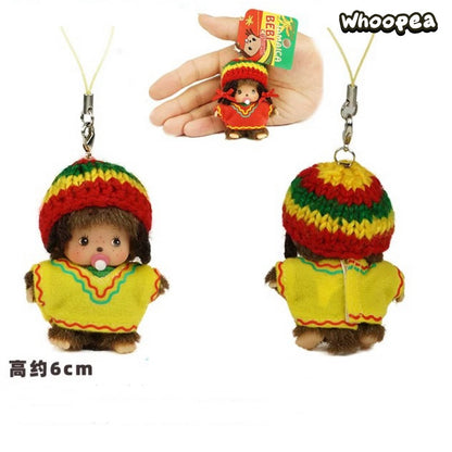 Monchichi Plush Pendant Dolls