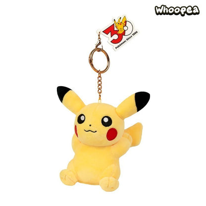 Pokémon 30th Anniversary Pikachu Expression Series Plush Charm Collection