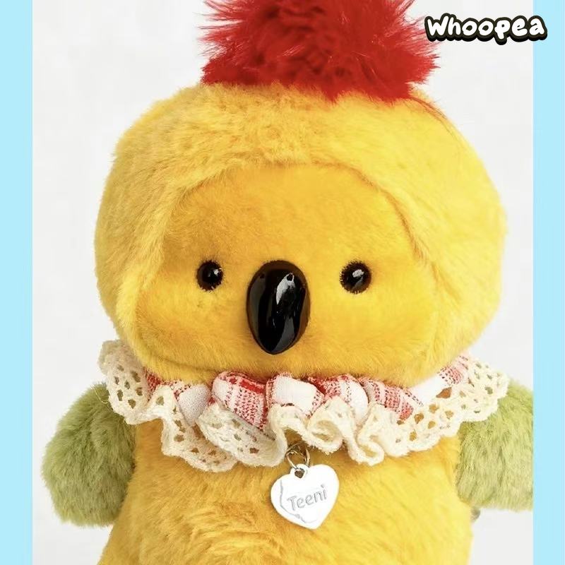 Teeni Movable Cockatiel Mango Series Plush Pendant Blind Box