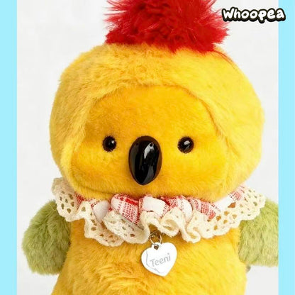 Teeni Movable Cockatiel Mango Series Plush Pendant Blind Box