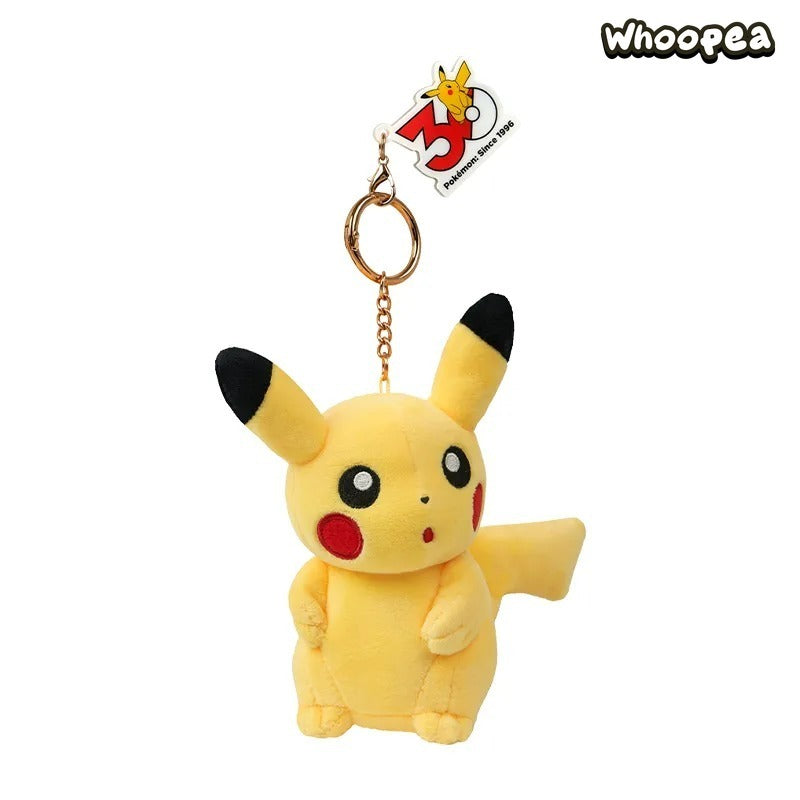 Pokémon 30th Anniversary Pikachu Expression Series Plush Charm Collection