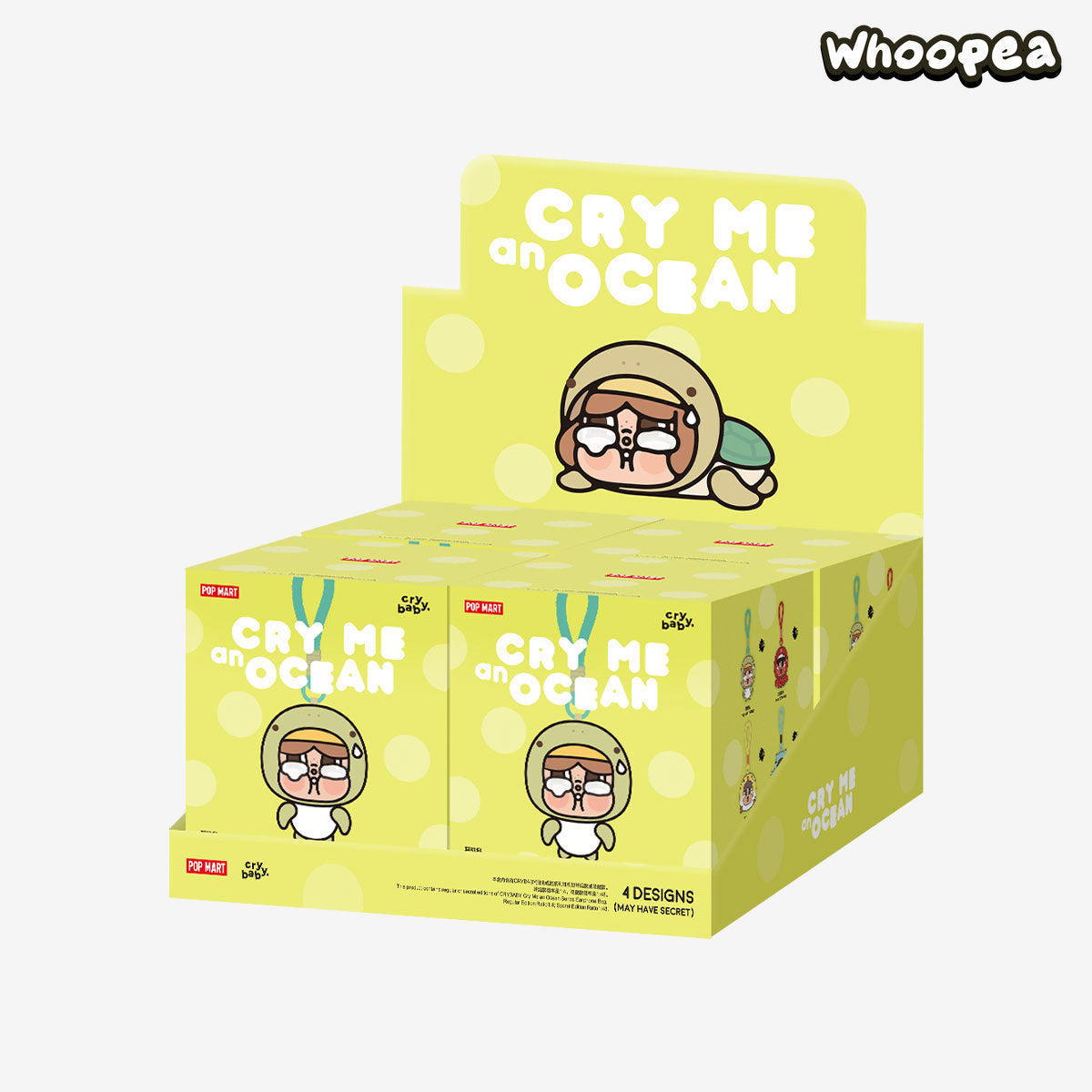 POP MART CRYBABY Cry Me an Ocean Series Earphone Bag Blind Box