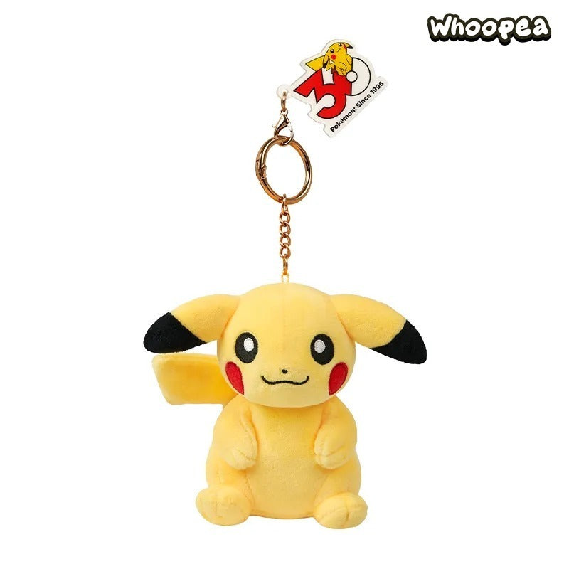 Pokémon 30th Anniversary Pikachu Expression Series Plush Charm Collection