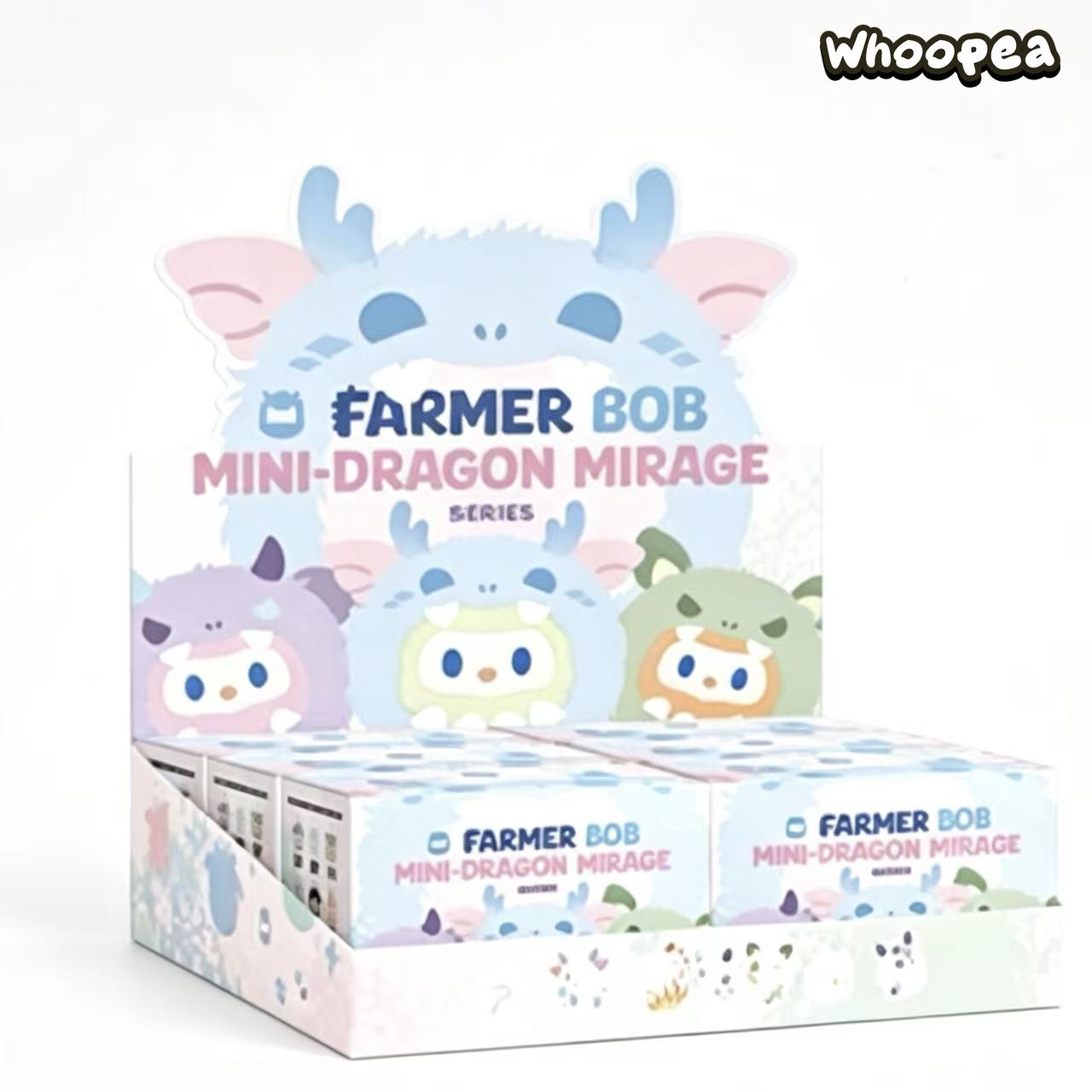 FARMER BOB Mini Dragon Mirage Series Plush Pendant Blind Box