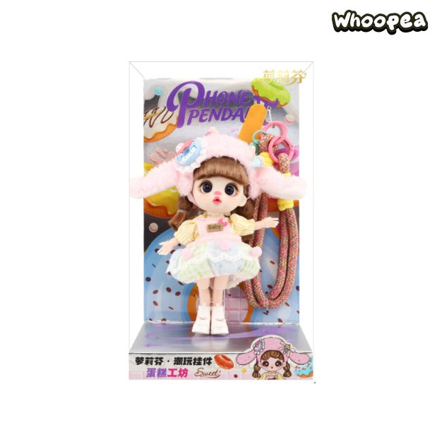 LUOLIFEN DOLL Sweet Girl Plush Phone Pendant Collection