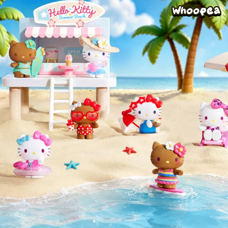SANRI0 HK Summer Beach Series Figures Blind Box