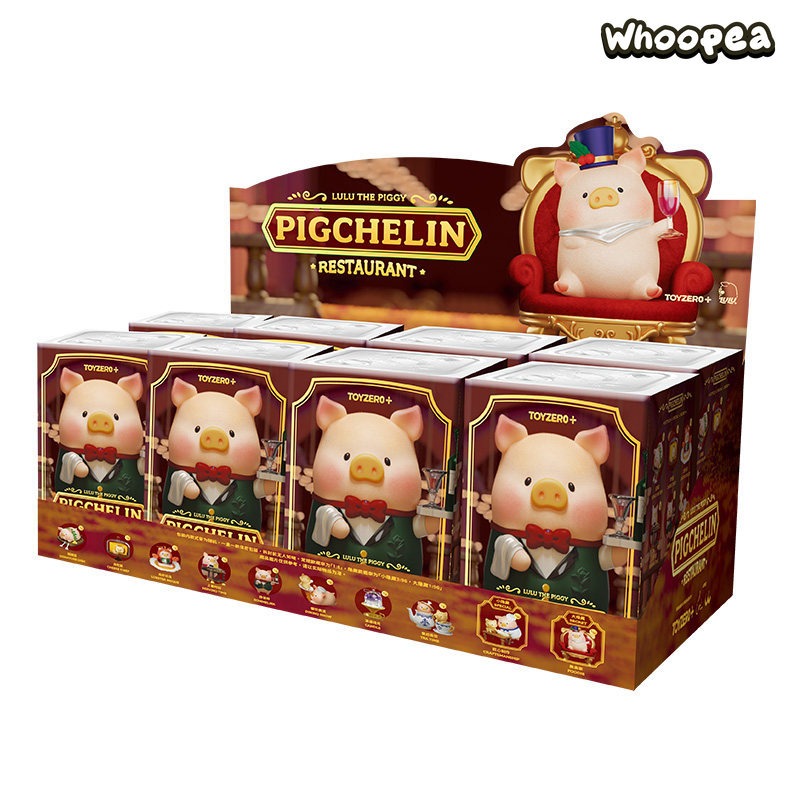 LULU the Piggy Pigchelin Restaurant Figure Series Blind Box