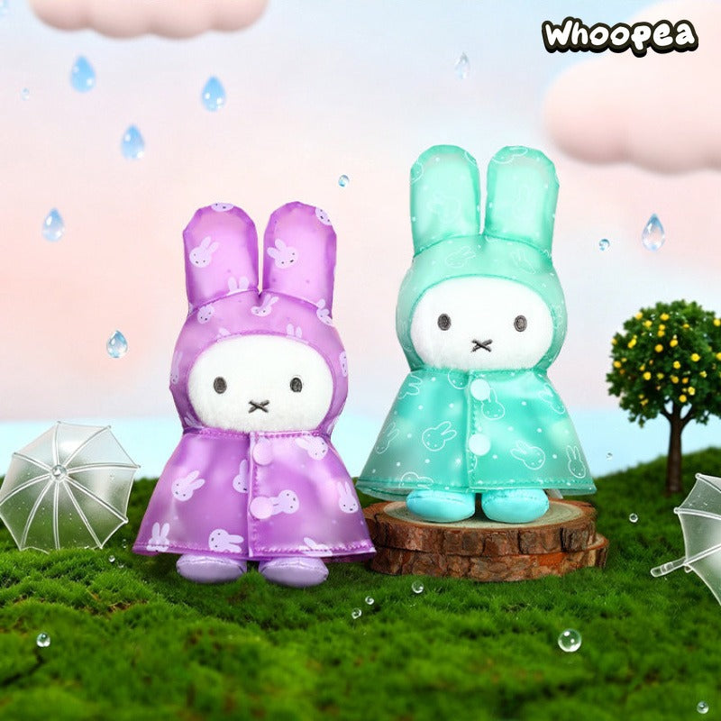 Miffy Raincoat Series Plush Pendant Blind Box