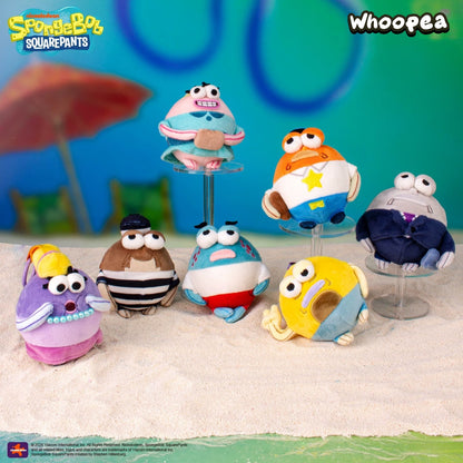 SpongeBob SquarePants Bikini Bottom Chubby Fish Series Plush Pendant Blind Box
