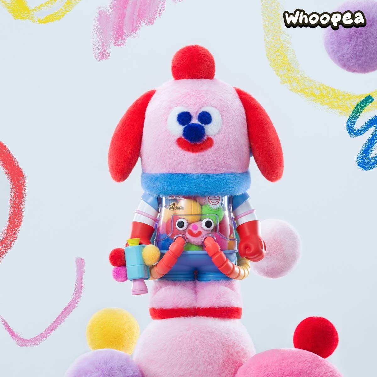 MEGA SPACE MOLLY 400% Jon Burgerman (PRE-ORDER)