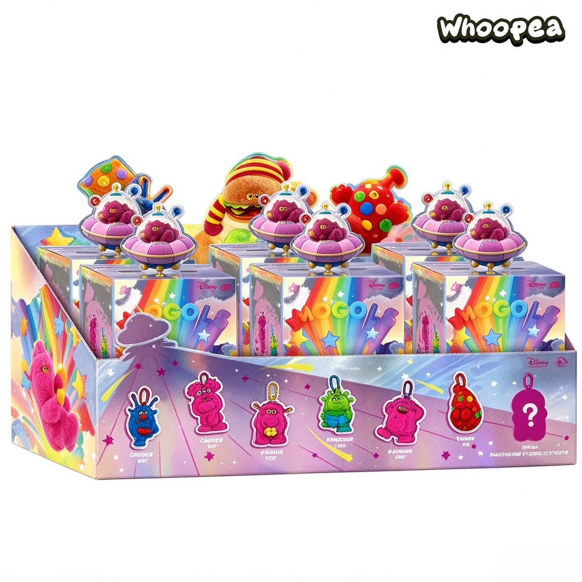 MOGOLS Fluffy Hue Adventure Series Plush Pendant Blind Box