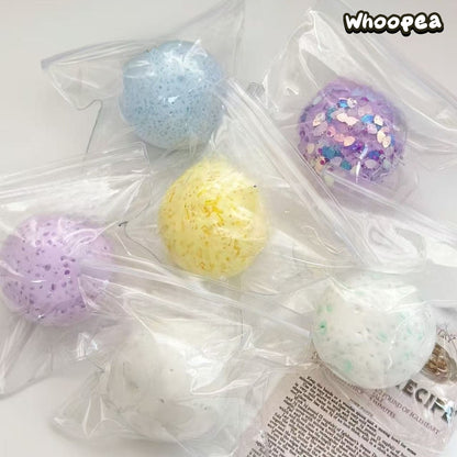 Handmade Crunchy Squishy Ball Collection - Sensory Fidget Toy
