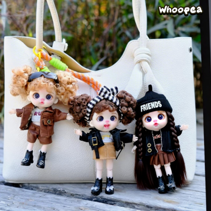 LUOLIFEN DOLL Sweet Girl Plush Phone Pendant Collection