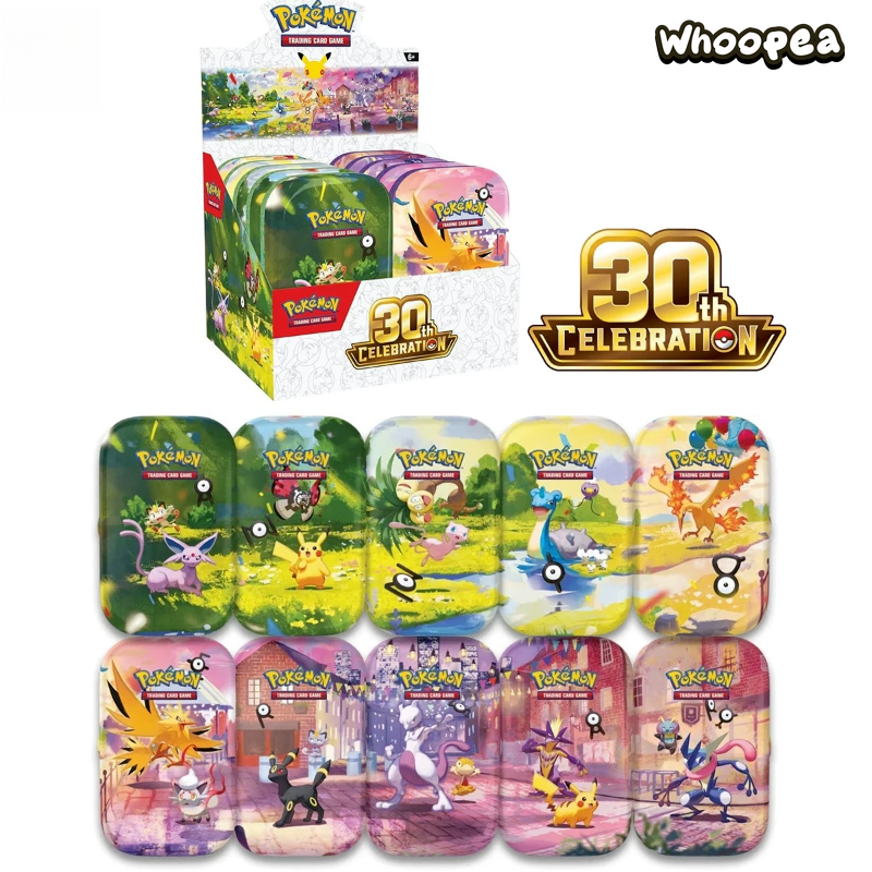 Pokémon TCG 30th Anniversary Pikachu Mini Tins Collection Box, English Edition (PRE-ORDER)