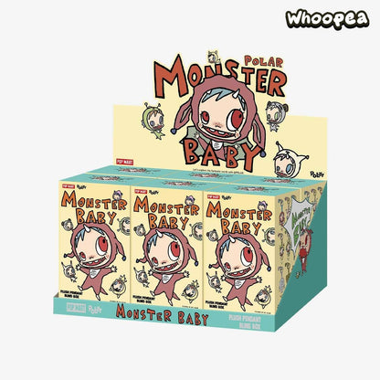 POP MART POLAR Monster Baby Collection Series Plush Pendant V1 Blind Box