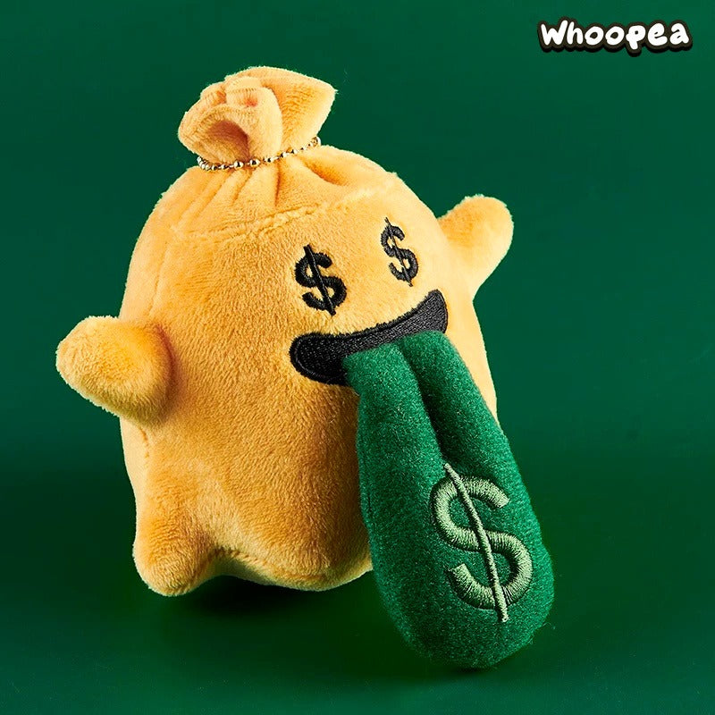 BooGhost Cute Ghost Burger Volcanic Angel V2 Series Plush Keychain Collection